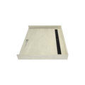 Redi Trench® 39 In x 48 In Barrier Free Tileable Shower Pan Base with Back Drain and Linear Trench