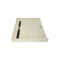 Redi Trench® 40 In x 48 In Barrier Free Tileable Shower Pan Base with Back Drain and Linear Trench