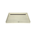 Redi Trench® 40 In x 60 In Barrier Free Tileable Shower Pan Base with Back Drain and Linear Trench