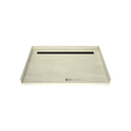 Redi Trench® 40 In x 60 In Barrier Free Tileable Shower Pan Base with Back Drain and Linear Trench