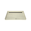 Redi Trench® 40 In x 60 In Barrier Free Tileable Shower Pan Base with Back Drain and Linear Trench