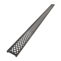 Redi Trench® 40 In x 63 In Barrier Free Tileable Shower Pan Base with Back Drain and Linear Trench