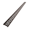 Redi Trench® 40 In x 63 In Barrier Free Tileable Shower Pan Base with Back Drain and Linear Trench