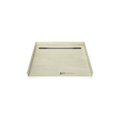 Redi Trench® 41 In x 48 In Barrier Free Tileable Shower Pan Base with Back Drain and Linear Trench