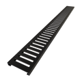 Base'N Bench® 42 In x 72 In Single Curb Tileable Shower Pan Base with Left Drain, Linear Trench, and Bench