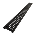Redi Trench® 42 In x 60 In Single Curb Tileable Shower Pan Base with Left Drain and Linear Trench