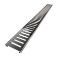 Redi Trench® 42 In x 60 In Single Curb Tileable Shower Pan Base with Left Drain and Linear Trench