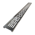 Redi Trench® 42 In x 60 In Single Curb Tileable Shower Pan Base with Left Drain and Linear Trench