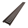 Redi Trench® 42 In x 60 In Right Double Threshold Corner Tileable Shower Pan Base with Left Drain and Linear Trench