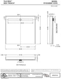 Redi Trench® 45 In x 48 In Barrier Free Tileable Shower Pan Base with Back Drain and Linear Trench