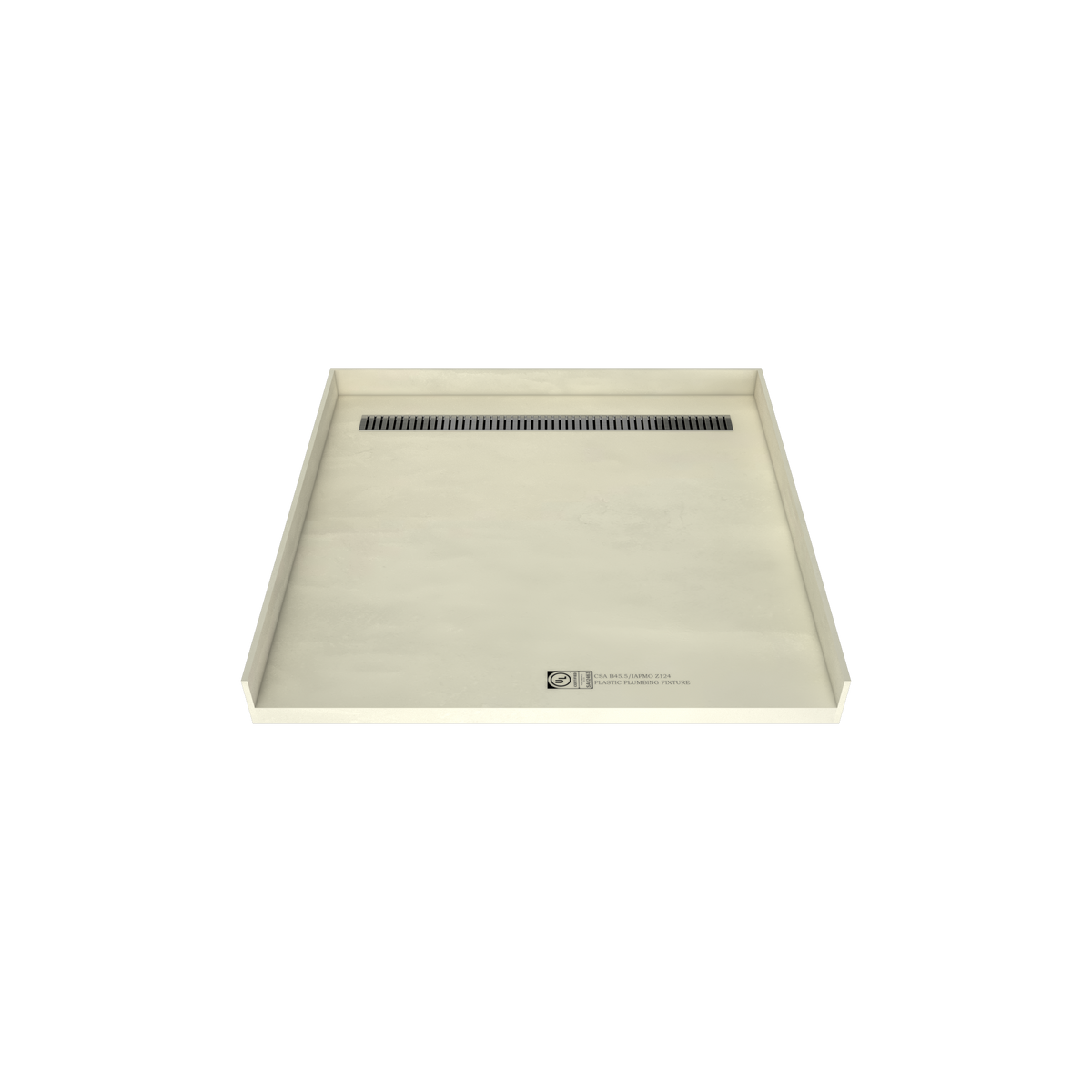 Redi Trench® 46 In x 48 In Barrier Free Tileable Shower Pan Base with ...