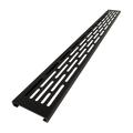 Redi Trench® 48 In x 60 In Single Curb Tileable Shower Pan Base with Right Drain and Linear Trench