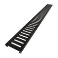 Redi Trench® 48 In x 72 In Single Curb Tileable Shower Pan Base with Right Drain and Linear Trench