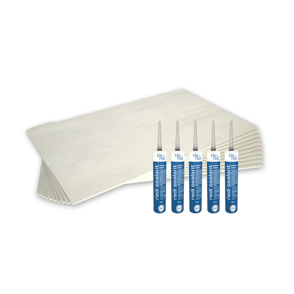 Tile Redi complete shower system components