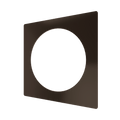 Redi Drain® Oil Rubbed Bronze Drain Plate Trim, 5¾″ square