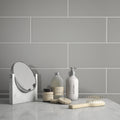 Tone Collection Matte 2 In x 6 In Solid Color Ceramic Bullnose Wall Tile