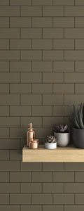 Tone Collection Matte 3 In x 6 In Solid Color Ceramic 3 In Surface Bullnose Wall Tile