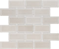 Mosaic Studio Plus Glossy 12 In x 12 In Mosaic Brick Ceramic Wall Tile