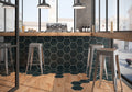 Savona Matte 8 In x 9 In Patterned Deco Ceramic Field Floor Tile