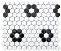 Mosaic Studio Matte 12 In x 12 In Mosaic Hexagon Porcelain Floor Tile