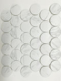 Mosaic Studio Plus Matte 12 In x 12 In Mosaic Dots Porcelain Floor Tile