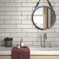 Ceramica Glossy 3 In x 12 In Handmade Ceramic Bullnose Wall Tile