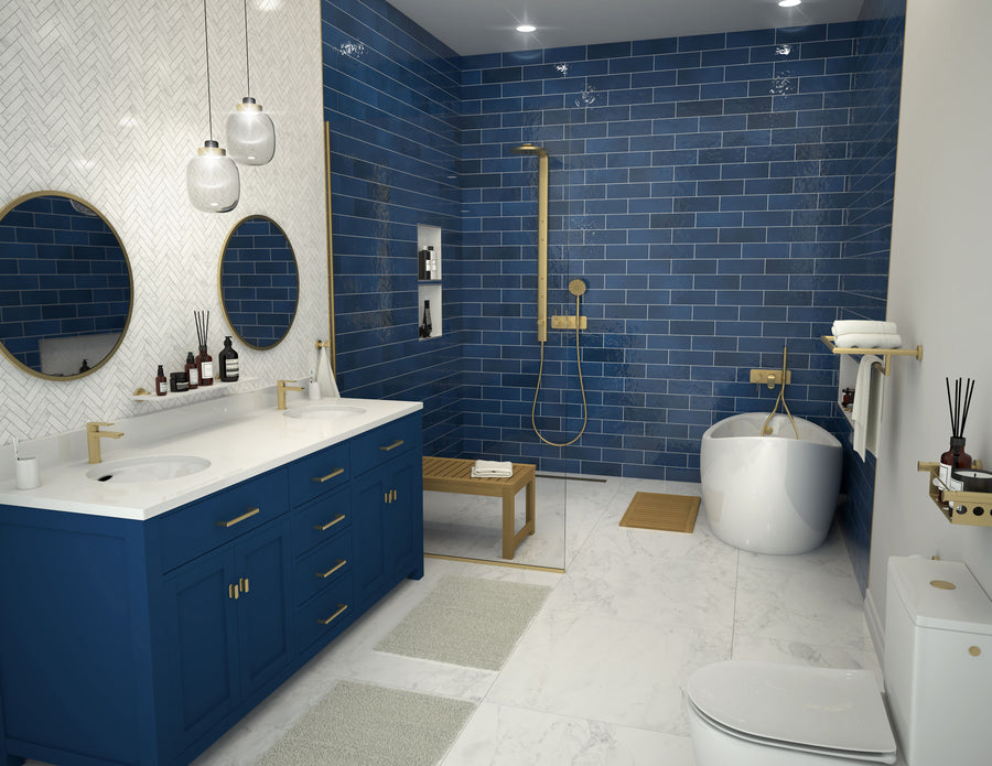 Finished Tile Redi shower