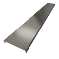 WonderFall Trench® 32 In x 48 In Double Threshold Corner Tileable Shower Pan Base with Left Drain and Linear Trench