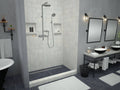 Redi Trench® 42 x 72 Shower Pan Back Designer BN Trench