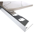 1/2 In L-Channel Tile Trim in Polished Chrome